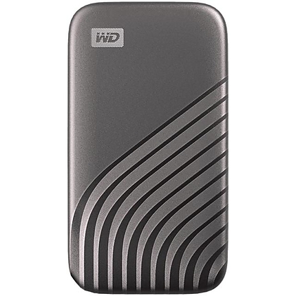 Външен хард диск Western Digital My Passport, 1TB, 2.5" SSD, USB 3.2, Сив