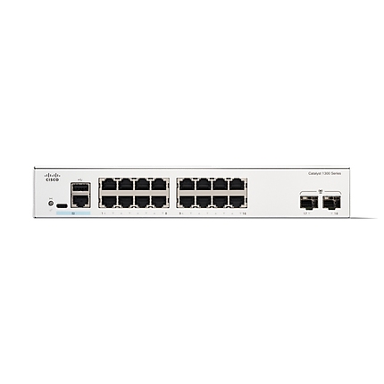 Cisco Catalyst 1300 16-port GE, 2x1G SFP