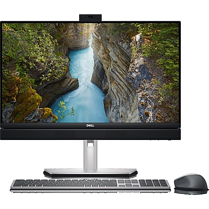 Dell Optiplex 7410 AIO, Intel Core i7-13700 (8+8 Cores/30MB/2.1GHz to 5.1GHz), 23.8" FHD (1920x1080) Touch, 16GB (1X16GB) DDR5, 512GB SSD PCIe M.2, Integrated Graphics, Adj Stand, FHD Camera, WiFi 6E, BT, Wireless KB&Mouse, Win 11 Pro, 3Y PS