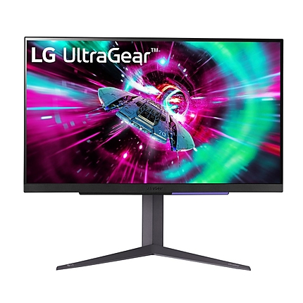 LG 27GR93U-B, 27", UltraGear IPS 1ms, AG, UHD 4K (3840x2160), 144Hz, HDR 400, 1000:1, 400cd/m2, DCI-P3 95%, USB3.0 (1up/2down), VRR, AMD Free-sync, NVIDIA G-Sync, HDMI, DisplayPort, Height Adjustable, Pivot, Tilt, Headphone Out, Black