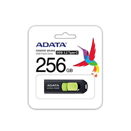 256GB TYPE-C UC300 ADATA BK/GN