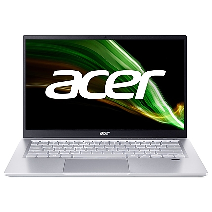 Acer Swift 3, SF314-43-R0W7, AMD Ryzen 7 5700U (1.8GHz up to 4.3GHz, 12MB) 14" IPS FHD ComfyView (1920x1080), 16GB DDR4, 512GB PCIe SSD, AMD Radeon, WiFi 6AX+BT, HD Cam, FPR, Silver, No OS