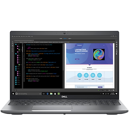 Dell Precision 3580 BTX Workstation, Intel Core i7-1360P (18MB Cache, 12C, 16 Thr, 2.2GHz to 5.0GHz Turbo, 28W), 15.6" FHD(1920x1080) 60Hz, 16GB (2x8) 4400MHz DDR5, 512GB SSD, Nvidia RTX A500 4GB CDDR6, US International KBD, Ubuntu, 3Y ProSupport