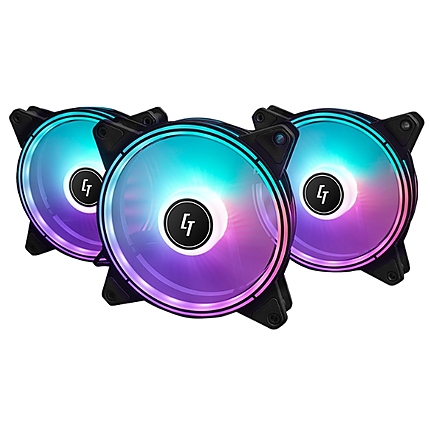 Chieftec Value 3 x RGB Fan