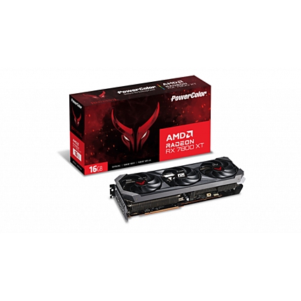 Видео карта POWERCOLOR AMD RADEON RX 7800 XT Red Devil 16GB GDDR6