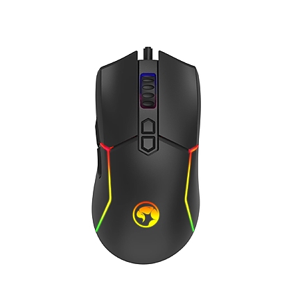 Marvo Геймърска мишка Gaming Mouse M655 RGB - 12000dpi, 7 programmable buttons, 1000Hz