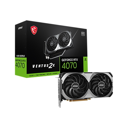 MSI RTX4070 VENTUS 2X E 12G OC