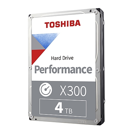 Toshiba X300 4TB ( 3.5", 256MB, 7200 RPM, SATA 6Gb/s )