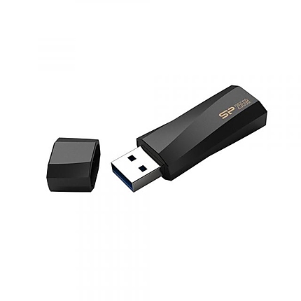 USB памет SILICON POWER Blaze B07, 256GB, USB 3.2, Черна