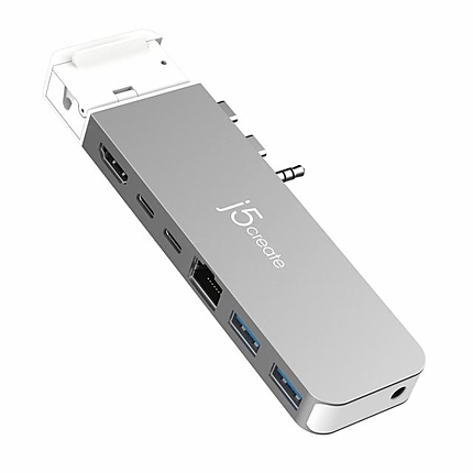 j5create JCD395, USB4 Хъб, MagSafe Kit, За MacBook Pro 2021/2022