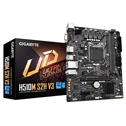 Дънна платка GIGABYTE H510M-S2H V3, socket 1200, Micro ATX