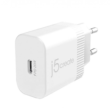 Мрежово зарядно j5create JUP1420, 20W, USB-C