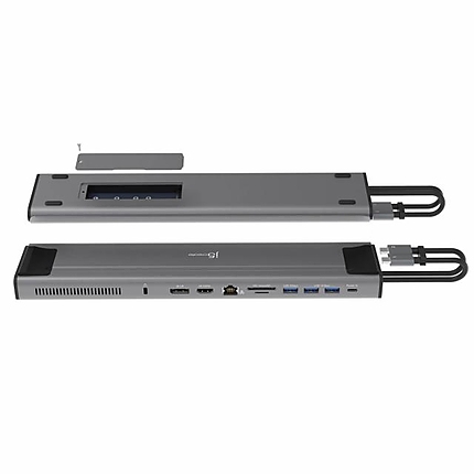 Докинг станция j5create JCD552, M.2 NVMe, USB-C Gen 2