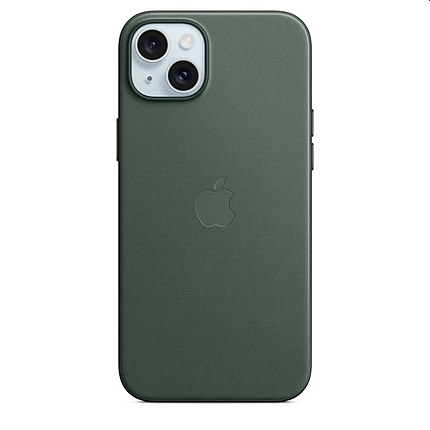 Apple iPhone 15 Plus FineWoven Case with MagSafe - Evergreen