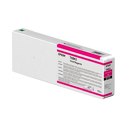 Epson Singlepack Vivid Magenta T55K300 UltraChrome HDX/HD 700ml