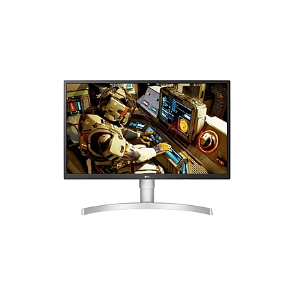 LG 227UL550P-W, 27" UHD 4K HDR, IPS Panel Anti-Glare, 5ms, 1000:1, 300cd/m, 3840x2160, sRGB 98% Color Gamut, HDR 10, HDMI, DisplayPort, RADEON FreeSync, Headphone out, Height / Pivot / Tilt Adjustable Stand, Black