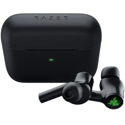 Razer Hammerhead HyperSpeed - Xbox Licensed, Wireless Multi-Platform Gaming Earbuds, Razer™ HyperSpeed Wireless, Active Noise Cancellation (ANC) Technology, Dual Environmental Noise Cancelling (ENC) Microphones, Bluetooth 5.2, Type-C charging cable