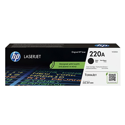 HP 220A Black Original LaserJet Toner Cartridge