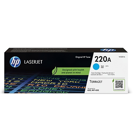 HP 220A Cyan Original LaserJet Toner Cartridge