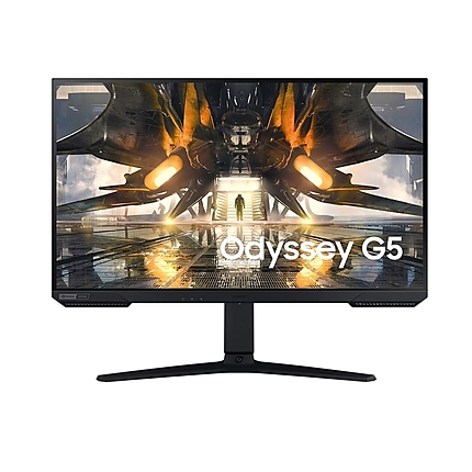 Samsung 27AG520 27" Odyssey G5, IPS, 165 Hz, 1 ms (MPRT), 400 cd/m2, 2560x1440, Mega DCR, AMD FreeSync Premium, Display Port, HDMI, Black