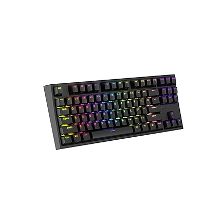 Genesis Gaming Keyboard Thor 404 TKL Black RGB Backlight US Layout Yellow Switch