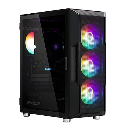 Zalman кутия Case ATX - I3 NEO Black - RGB, Mesh