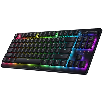 Razer DeathStalker V2 Pro Tenkeyless, Wireless Low Profile Optical Gaming Keyboard (Linear Red Switch), US Layout