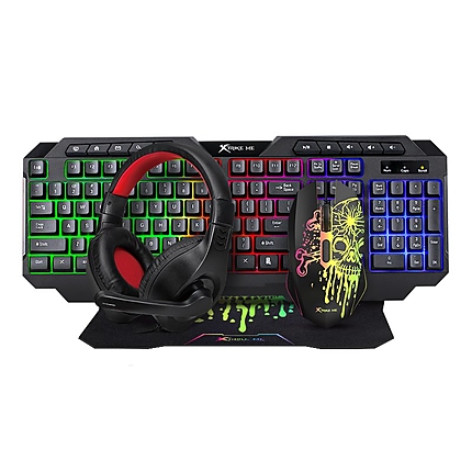 Xtrike ME Геймърски комплект Gaming COMBO CMX-415 - Keyboard, Mouse, Headset, Mousepad - XTRM-CMX-415