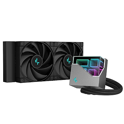 DeepCool водно охлаждане Water Cooling LT520 - Addressable RGB, Infinity mirror design - LGA1700/AM5