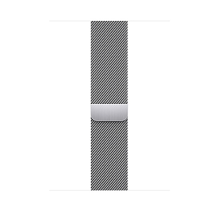 Apple 45mm Silver Milanese Loop