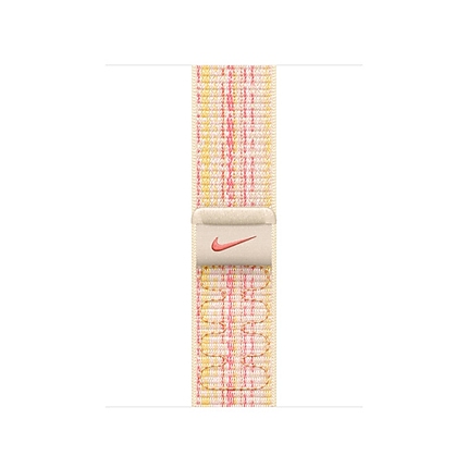 Apple 41mm Starlight/Pink Nike Sport Loop