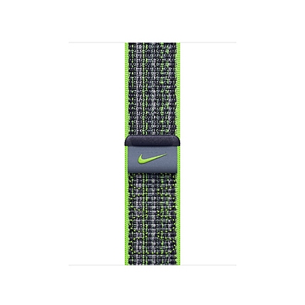 Apple 41mm Bright Green/Blue Nike Sport Loop