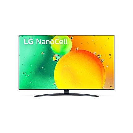 LG 43NANO763QA, 43" 4K IPS HDR Smart Nano Cell TV, 3840x2160, DVB-T2/C/S2, AI a5, Active HDR ,HDR 10 PRO, webOS Smart TV, ThinQ AI, WiFi, Clear Voice, Bluetooth, Hdmi, CI, Miracast / AirPlay2, One Pole stand,Silver