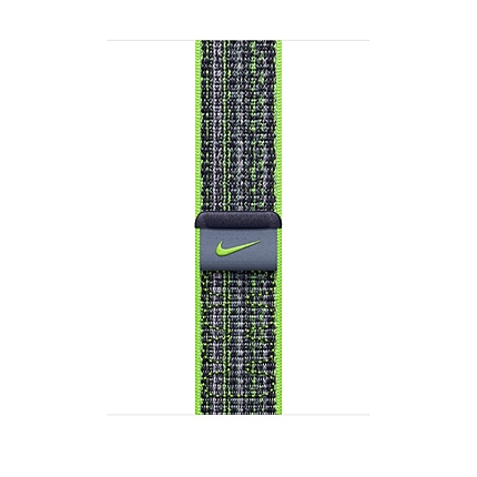 Apple 45mm Bright Green/Blue Nike Sport Loop