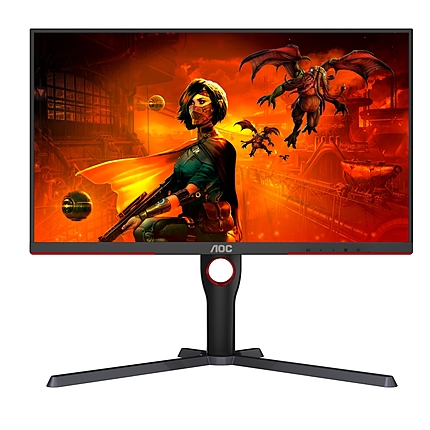 AOC U27G3X/BK, 27" IPS WLED, 3840x2160@160Hz, 1ms GtG, 1ms MPRT, 400cd m/2, 1000:1, DCR 80M:1, Adaptive Sync, FlickerFree, Low Blue Light, Tilt, Height Adjust, Pivot, Swivel, 2xHDMI, DP