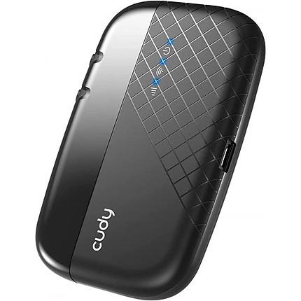 Безжичен рутер Cudy MF4, 4G LTE, 50 Mbps, Черен