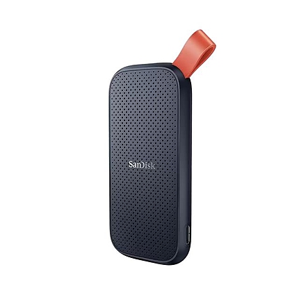 Външен SSD SanDisk Portable, 2TB, Type-C 3.2 Gen 2, Черен