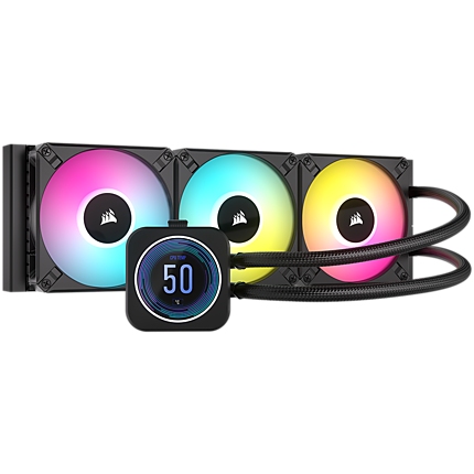 Corsair iCUE H150i ELITE LCD XT Liquid CPU Cooler, EAN:0840006694205