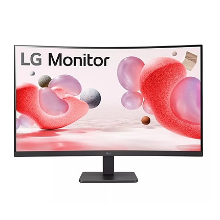 LG 32MR50C-B, 31.5" VA, Curved Display, 5ms (GtG at Faster), 100Hz, 3000:1,  Dynamic Action Sync, 250 cd/m2, Full HD 1920x1080, sRGB 99%, AMD FreeSync, Flicker Safe, Reader Mode, D-Sub, HDMI, Headphone Out, Tilt, Black