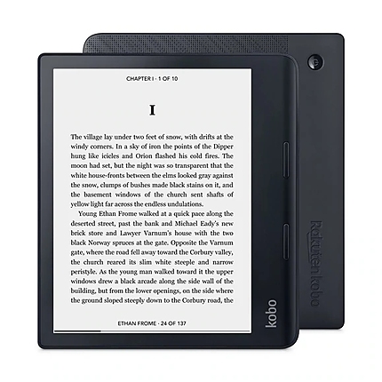 Kobo Sage e-Book Reader E Ink Flush Touchscreen 8 inch Black