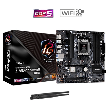 ASROCK B650M PG LIGHTING WIFI