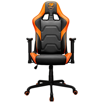 COUGAR Armor Elite Gaming Chair, Adjustable Design, Breathable PVC Leather, Class 4 Gas Lift Cylinder, Full Steel Frame, 2D Adjustable Arm Rest, 160Вє Reclining, Adjustable Tilting Resistance