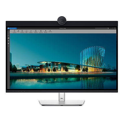 Dell U3224KBA 32", IPS , 5 ms, 2000:1, 450 cd/m2, 6K (6144 x 3456), HDR600, 99% DCI-P3 and 99% Display-P3, 100% Rec 709, 100% sRGB, HDMI, USB-C up to 140W, 4x USB 3.2, Thunderbolt 4, RJ-45, 14W speakers, Built-in Webcam, Black