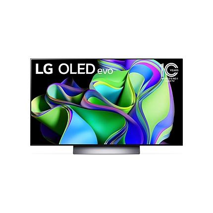 LG OLED48C32LA, 48" UHD OLED evo, 4K (3840 x 2160), DVB-C/T2/S2, Full Cinema Screnn, Alpha 9, 120Hz, ThinQ AI, HDR10, VRR, NVIDIA G-SYNC, AMD FreeSync, Dolby Vision, Dolby Atmos, Wi-Fi, BT, HDMI, USB, Multi View, Meteor Titan