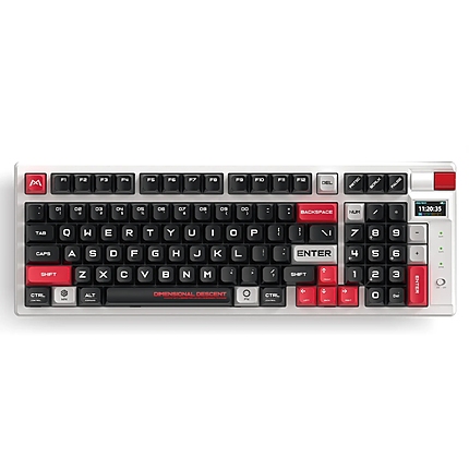 Marvo безжична механична геймърска клавиатура Wireless Gaming Mechanical keyboard Monka Storm KG991W - Bluetooth 5.0, 97 keys