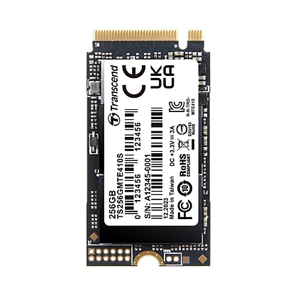 Transcend 256GB, M.2 2242, PCIe Gen4x4, NVMe, 3D TLC, DRAM-less