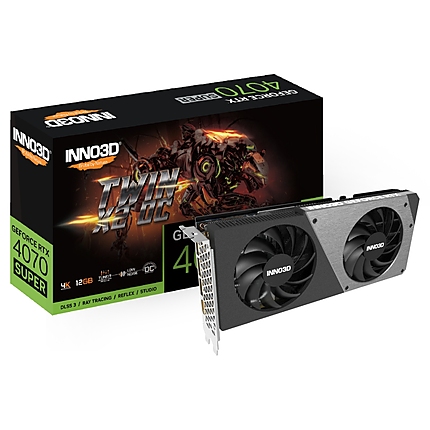 Inno3D GeForce RTX 4070 Super 12GB GDDR6X Twin X2 OC