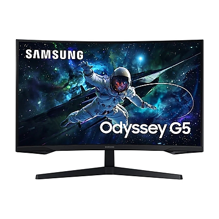 Samsung 27CG552 27" Odyssey G5 Curved VA 2560x1440 1ms 165Hz  DP HDMI Black