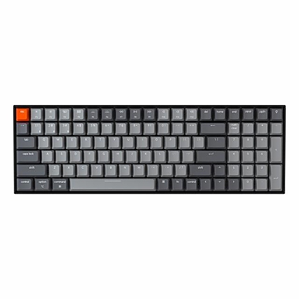 Геймърска Механична клавиатура Keychron K4 Full-Size Gateron Blue Switch RGB LED Plastic Fram