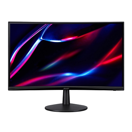 Acer Nitro ED240QS3bmiipx, 23.6" Curved 1500R, VA, Anti-Glare, FHD 1920x1080, ZeroFrame, FreeSync Premium, 180Hz, 1ms, 100M:1, 250 cd/m2, 1xDP, 2xHDMI, HDR ready, Speakers 2Wx2, Audio in/out, VESA, Tilt, Acer Display Widget, Black